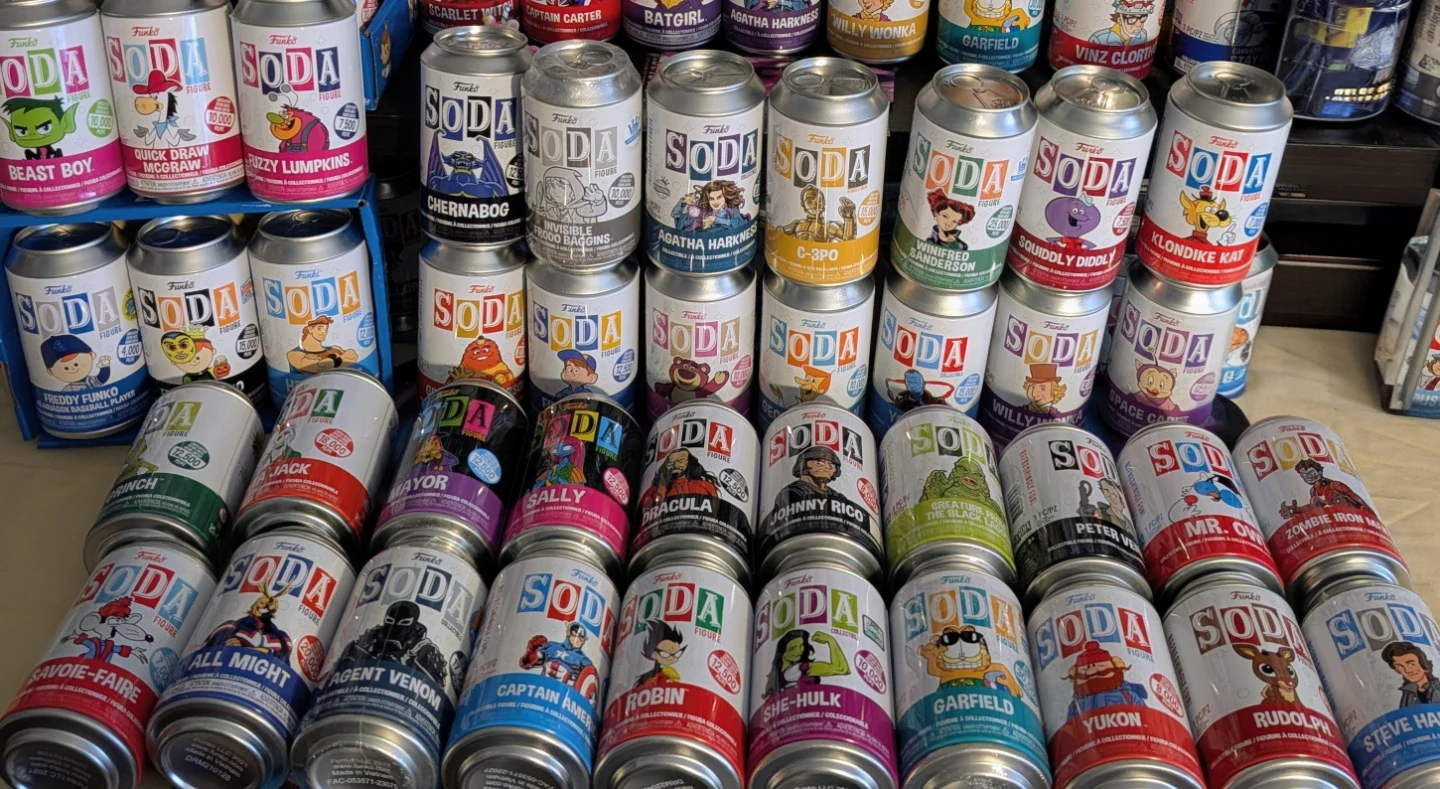 Funko Soda Figures Collection