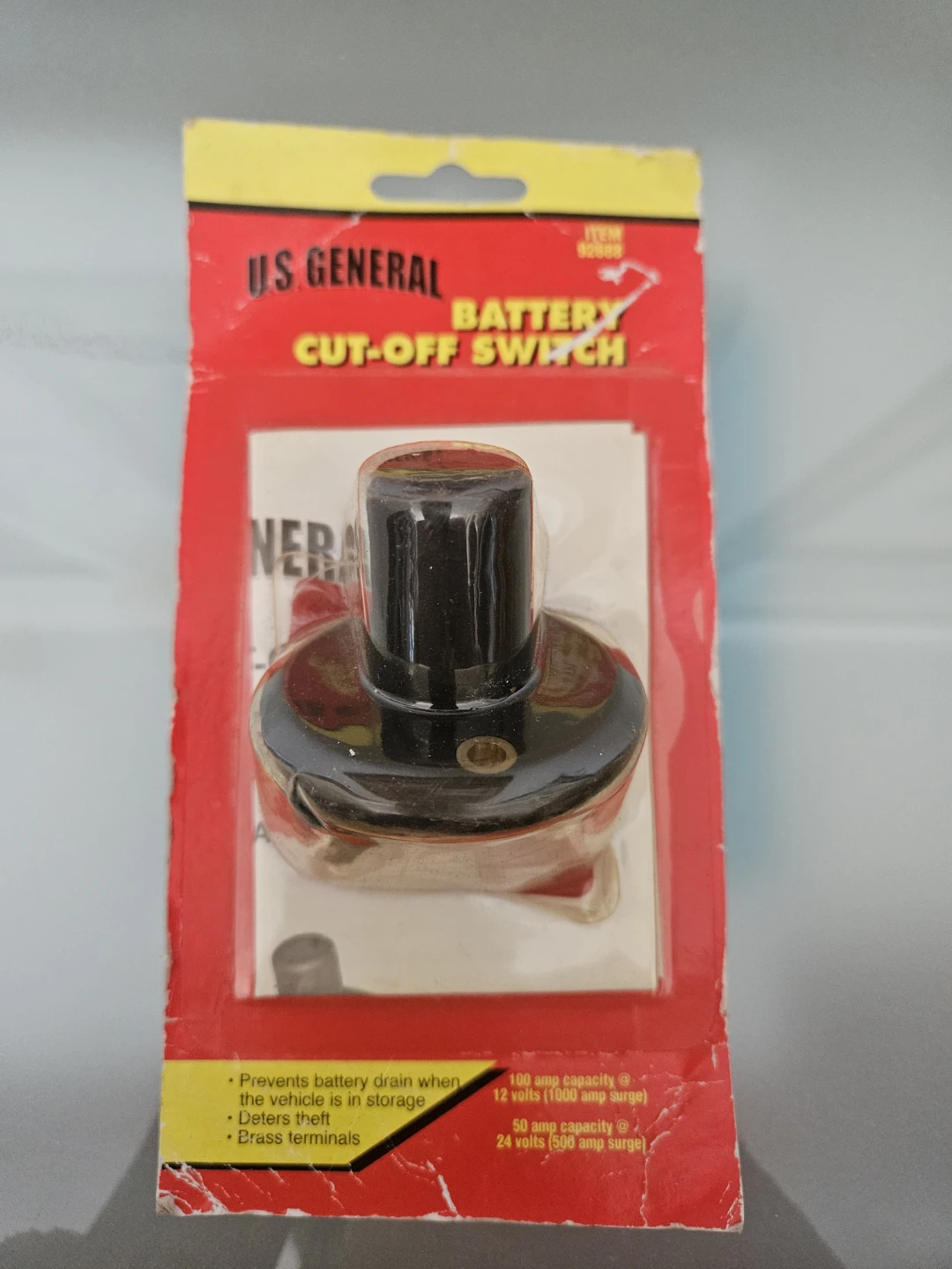 US General Battery Cut-Off Switch