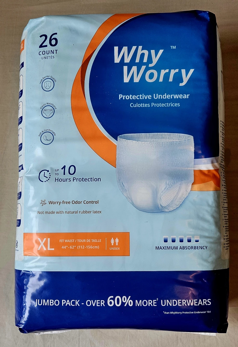 Protective Underwear XL - 26 Count