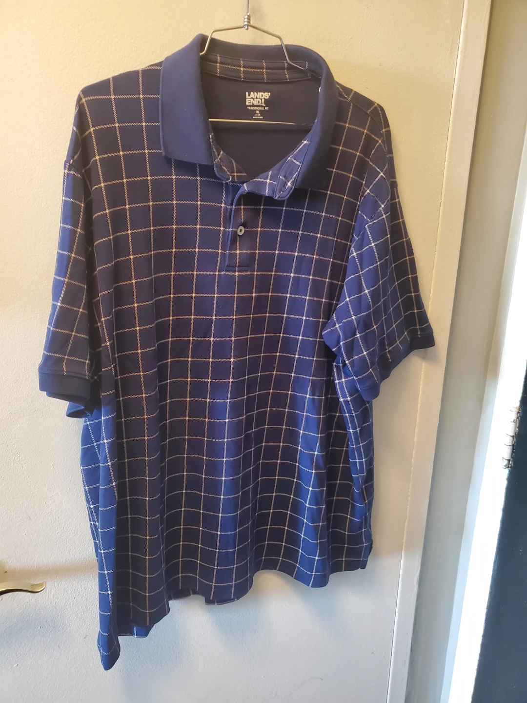Men'sLands` End  Polo Shirts Size XL