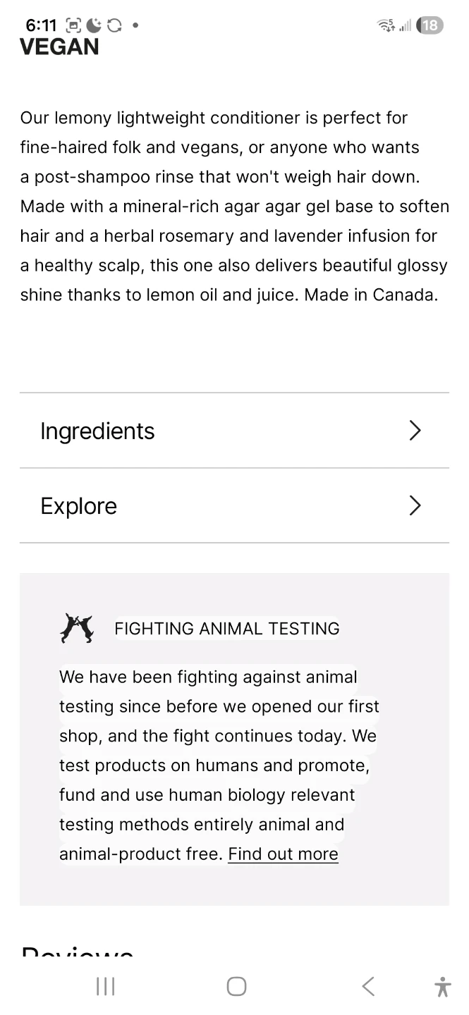 Lush VEGANESE Conditioner 100g - photo 3