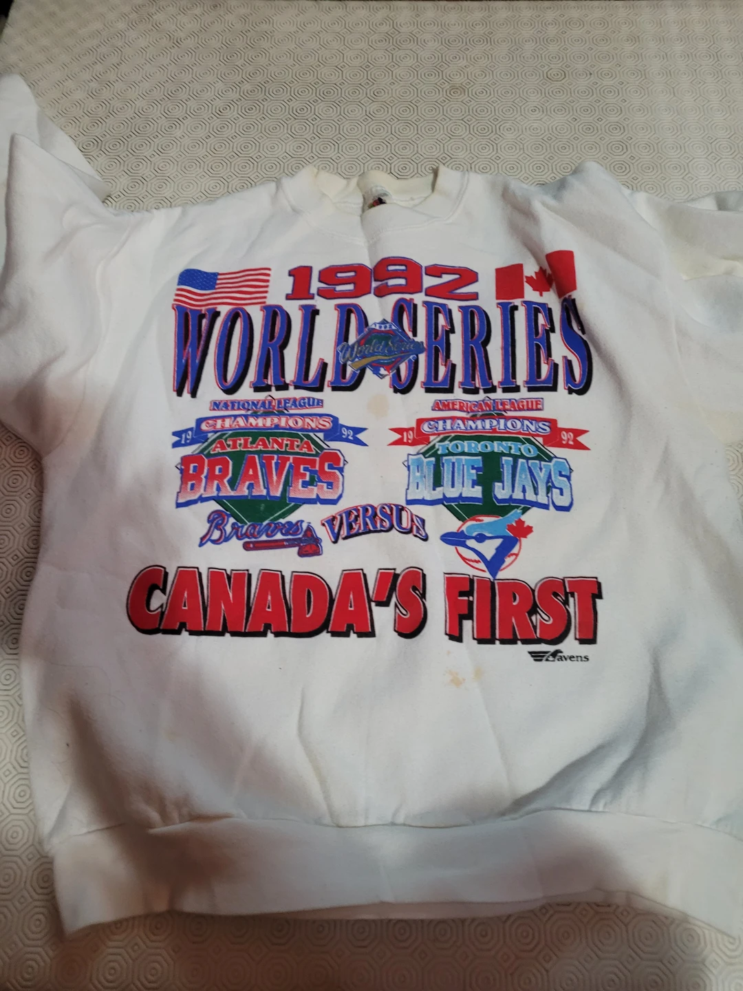1992 Toronto Blue Jays World Series Champions Sweatshirt - photo 2