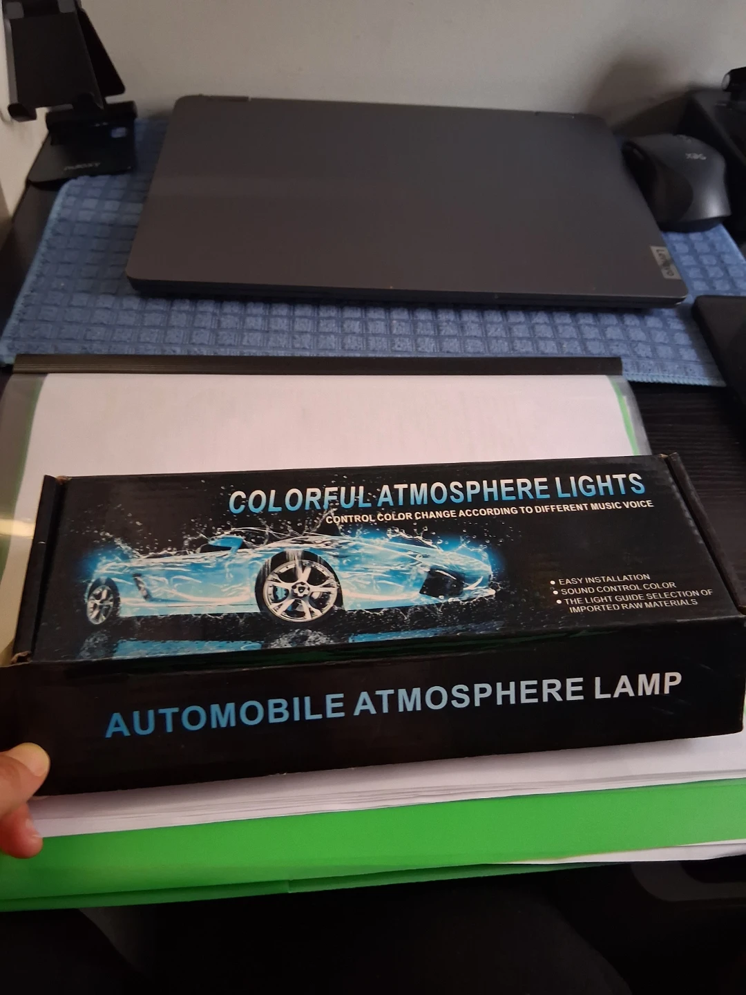 Luces bajo los asientos