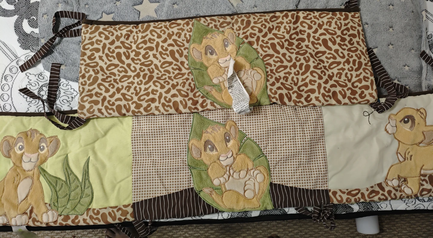 Disney The Lion King Crib Bumper 🧡