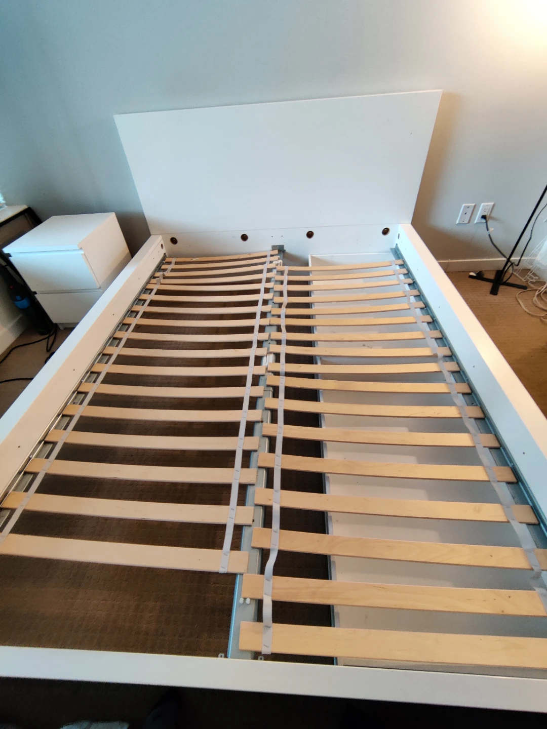 Bed Frame with Storage Drawers & Mattress - photo 4