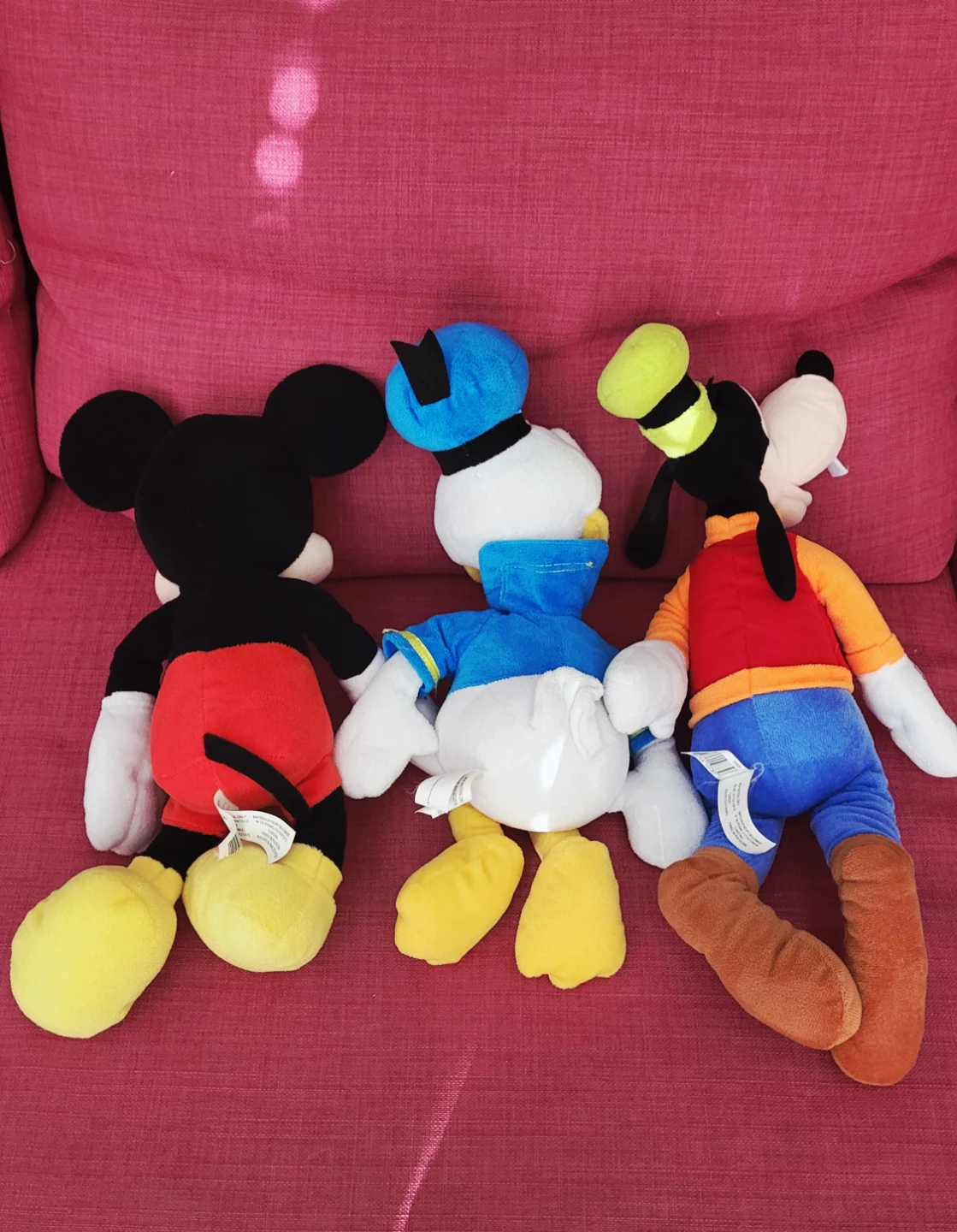 Disney Mickey, Donald, and Goofy Plush Toys - photo 2