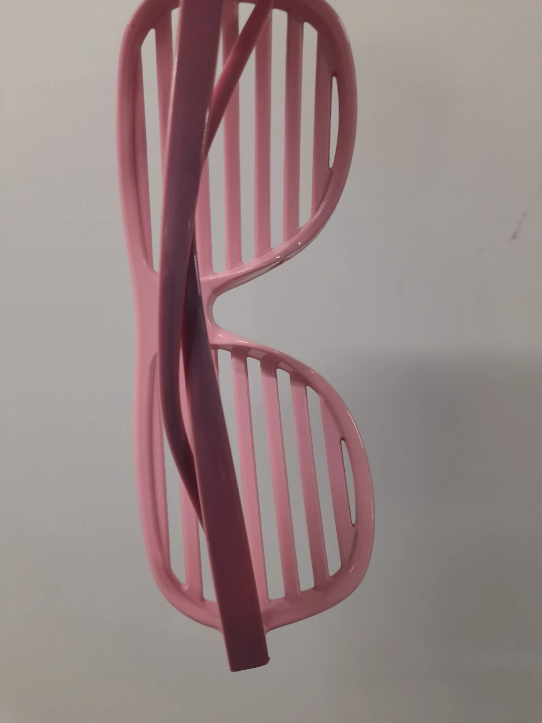 Pink Retro Slotted Sunglasses - photo 2