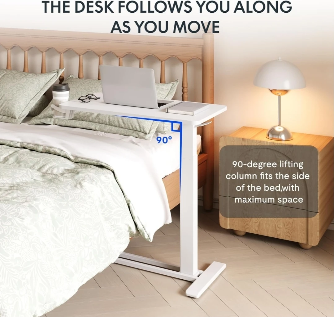 FlexiSpot White Standing Desk - 31.5" W x 17.7" D - photo 4