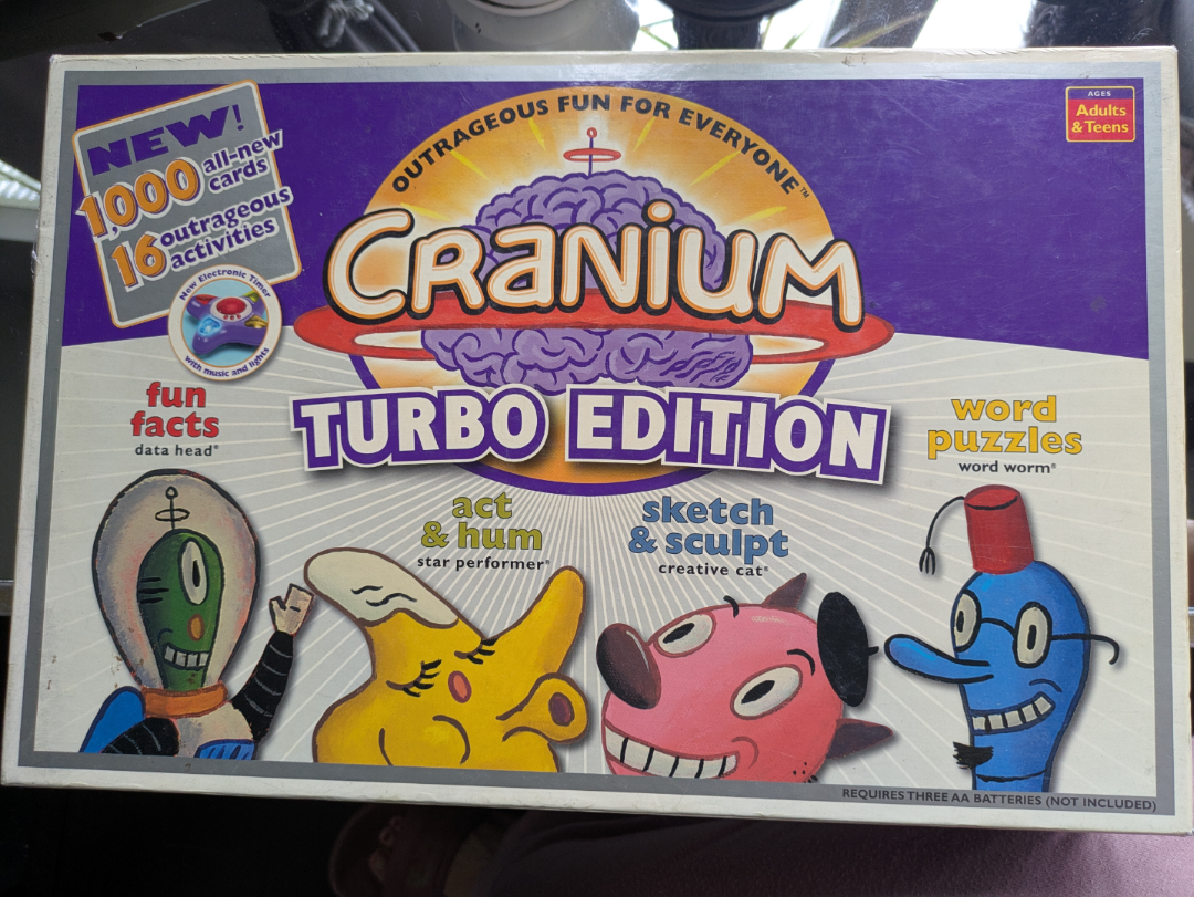 Cranium Turbo Edition for adults & teens