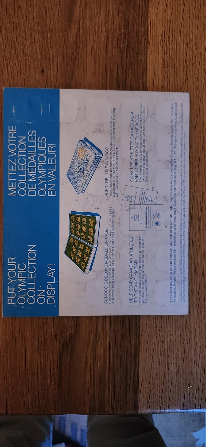 Sunoco Olympic Game Medallion Collection - photo 3