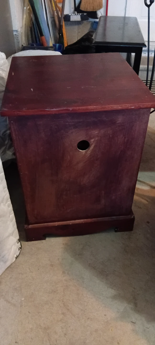 Wooden Side Table - photo 2