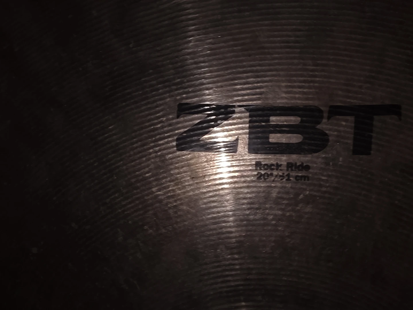Zildjian ZBT Rock Ride Cymbal 20"