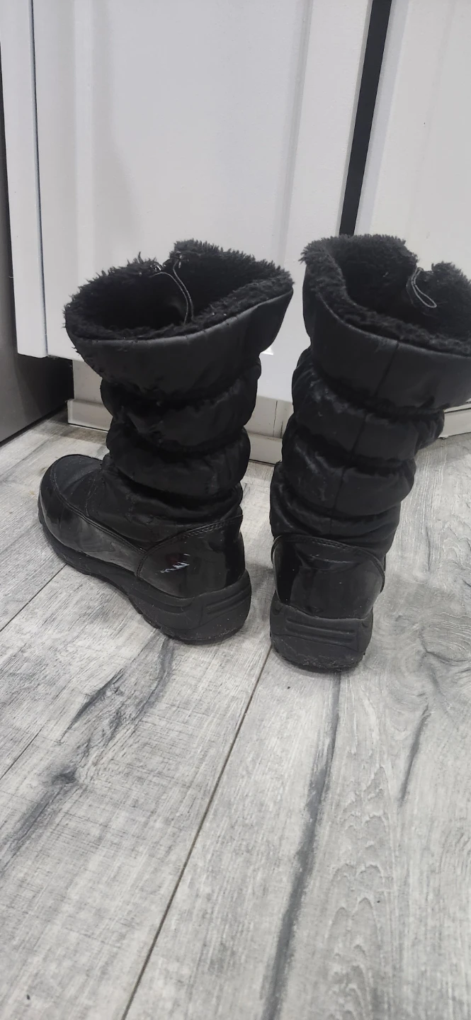 Black Puffer Winter Boots 🥕 - photo 2