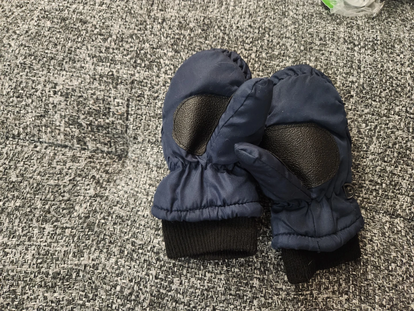Navy Blue Winter Mittens-Toddler Kids - photo 4