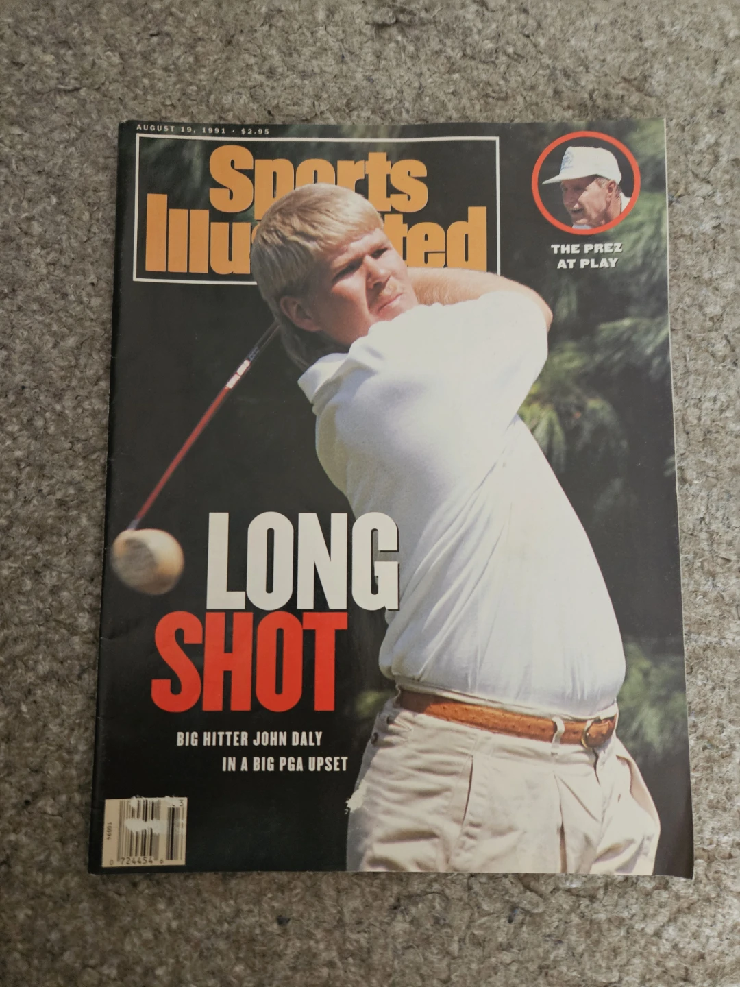 Sports Illustrated Magazine - August 19, 1991 - John Daly