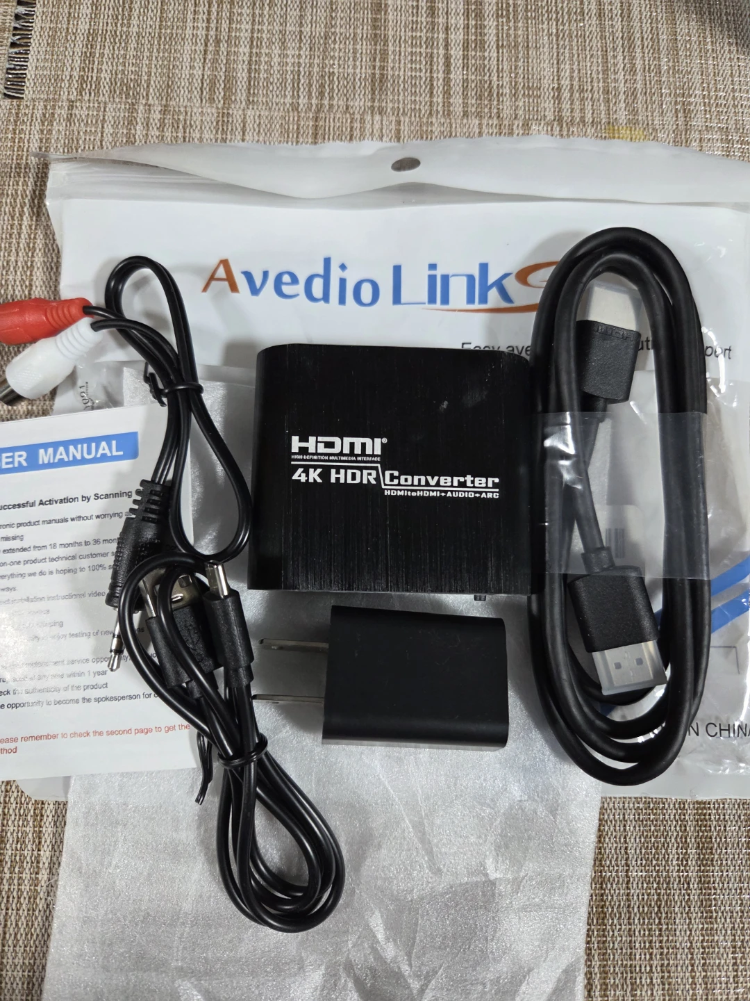 Avedio Links 4K HDR HDMI audio extractor