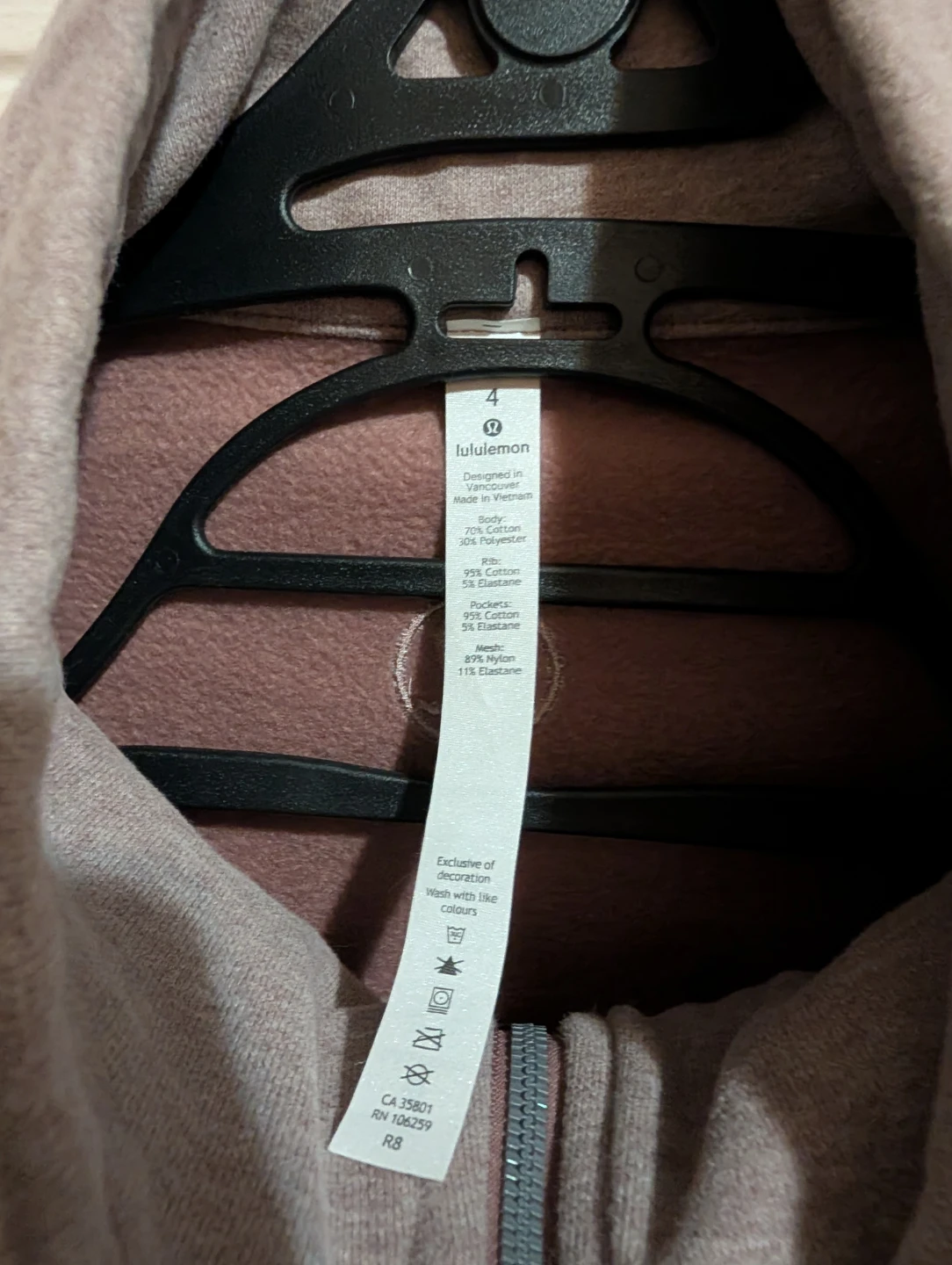 Lululemon Women's Full Zip Jacket Size 4🥕 - photo 3
