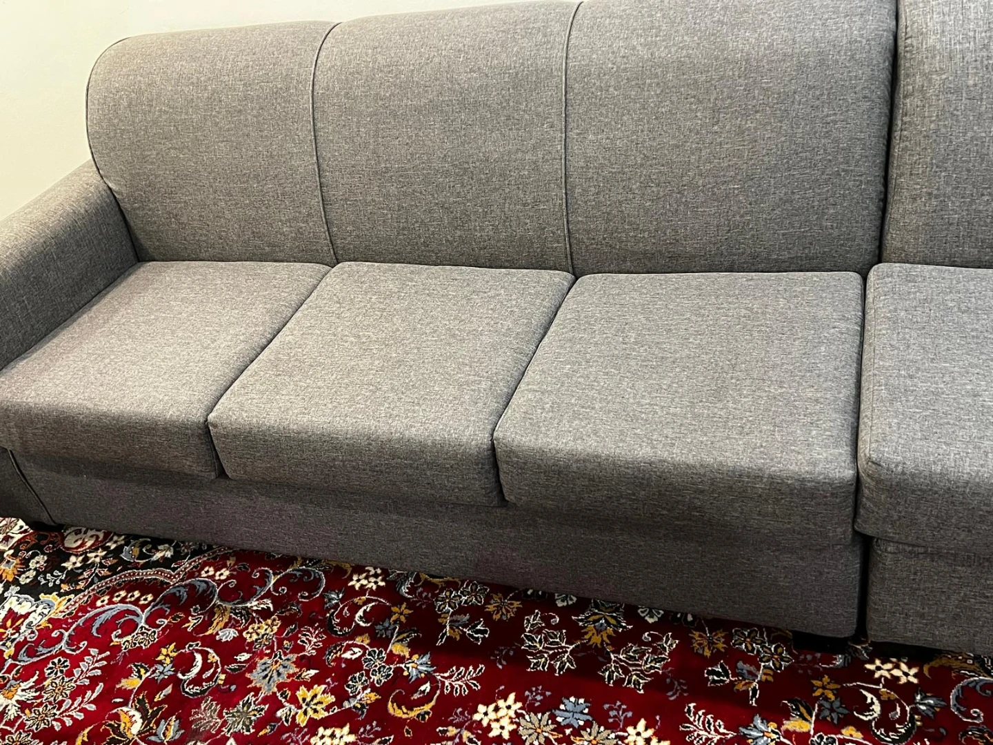 Grey Fabric Sofa - 5 Seats - photo 3