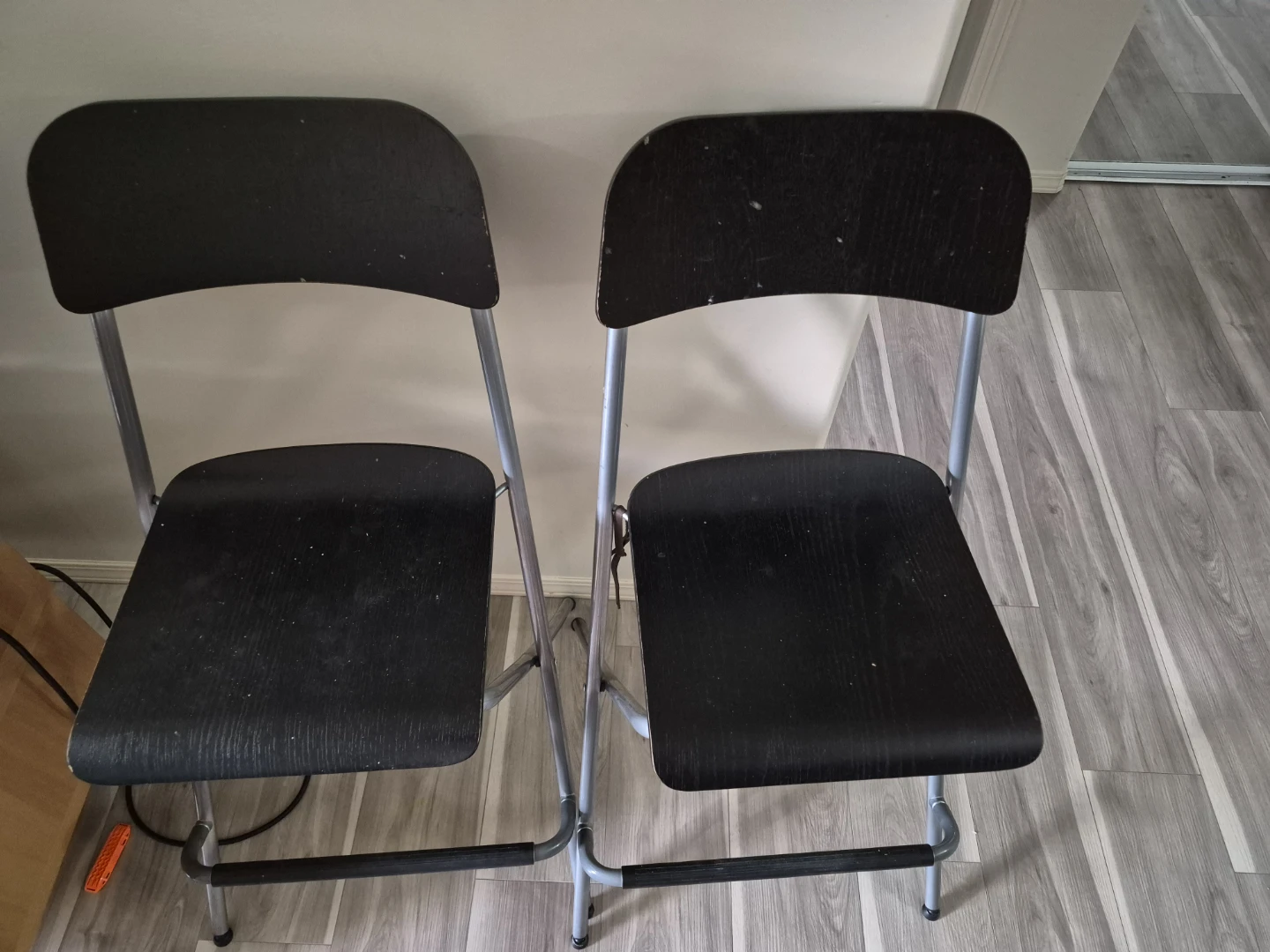 Two Black dinning Chairs - photo 3
