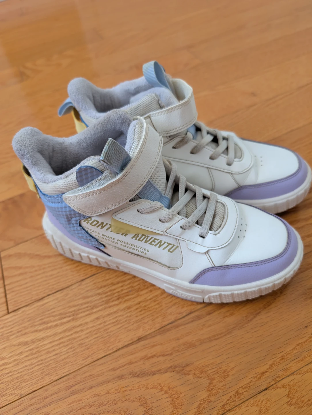 Frontier Adventu High-Top Sneakers - Size 35 🏆 - photo 2