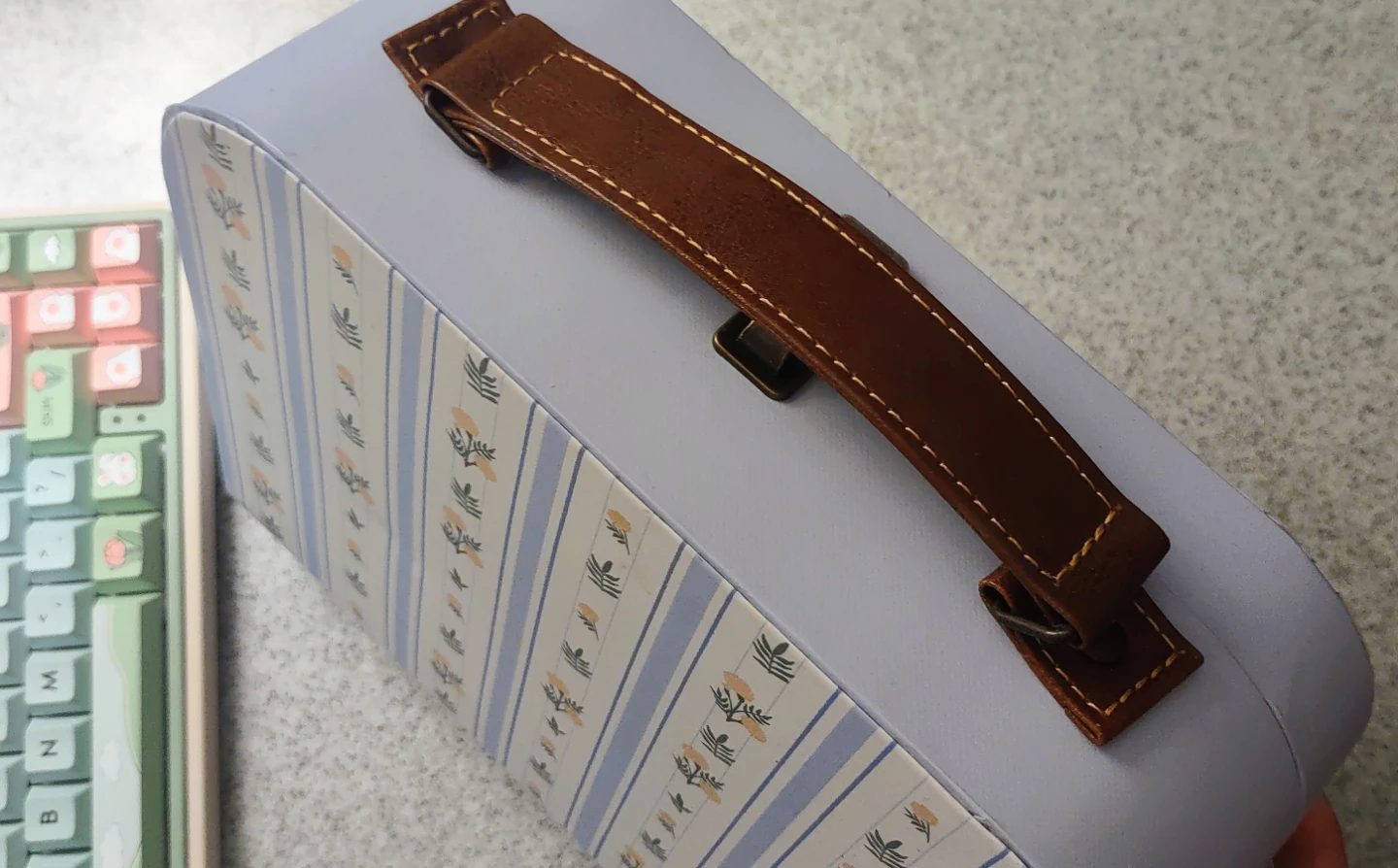 Vintage Style Blue Floral case