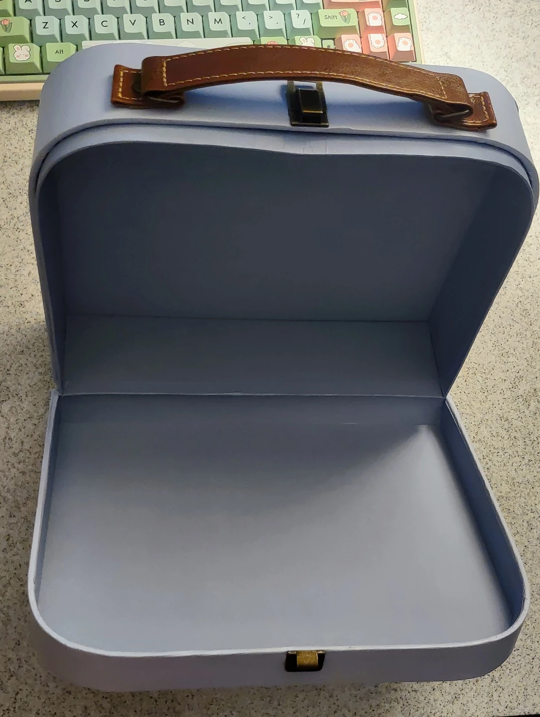 Vintage Style Blue Floral case - photo 4