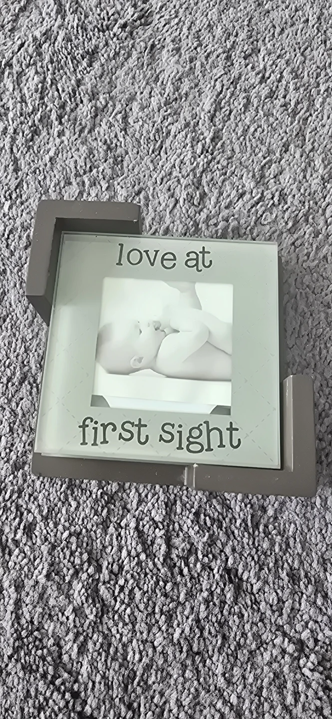 Baby Photo Frame Set with Base Stand - photo 2