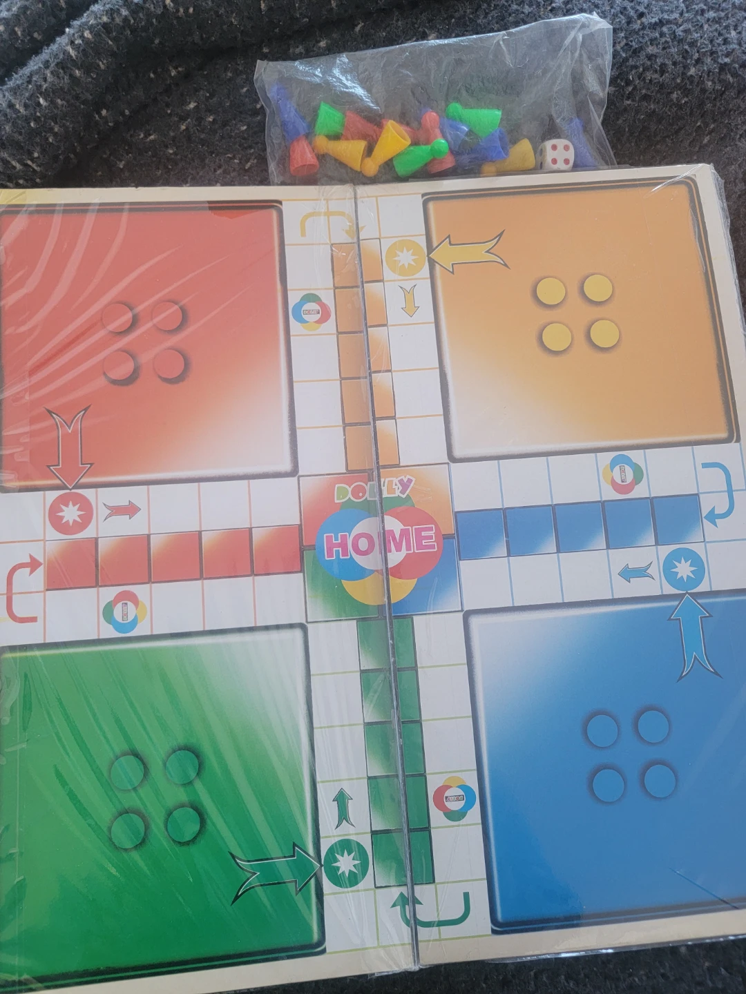 Home Ludo Game Board