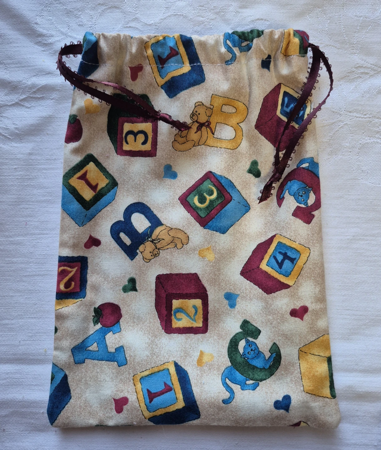 Memory game & carrying pouch made in cotton, 10 sets - photo 3