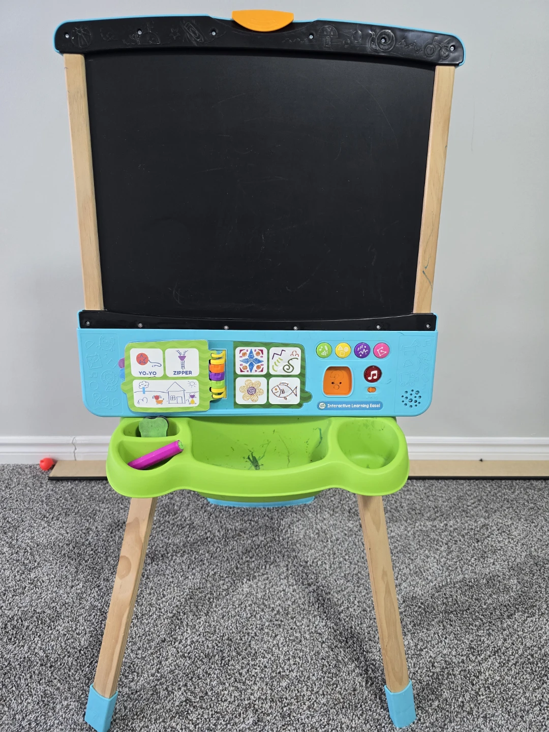 Interactive Learning Easel with Magnetic Letters - photo 3