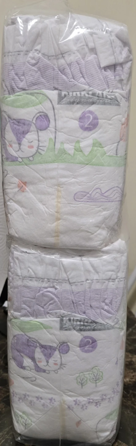 58 pack Kirkland Diapers Size 2 - photo 3