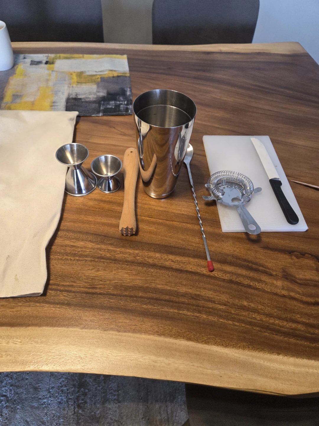 Stainless Steel Cocktail Shaker Set