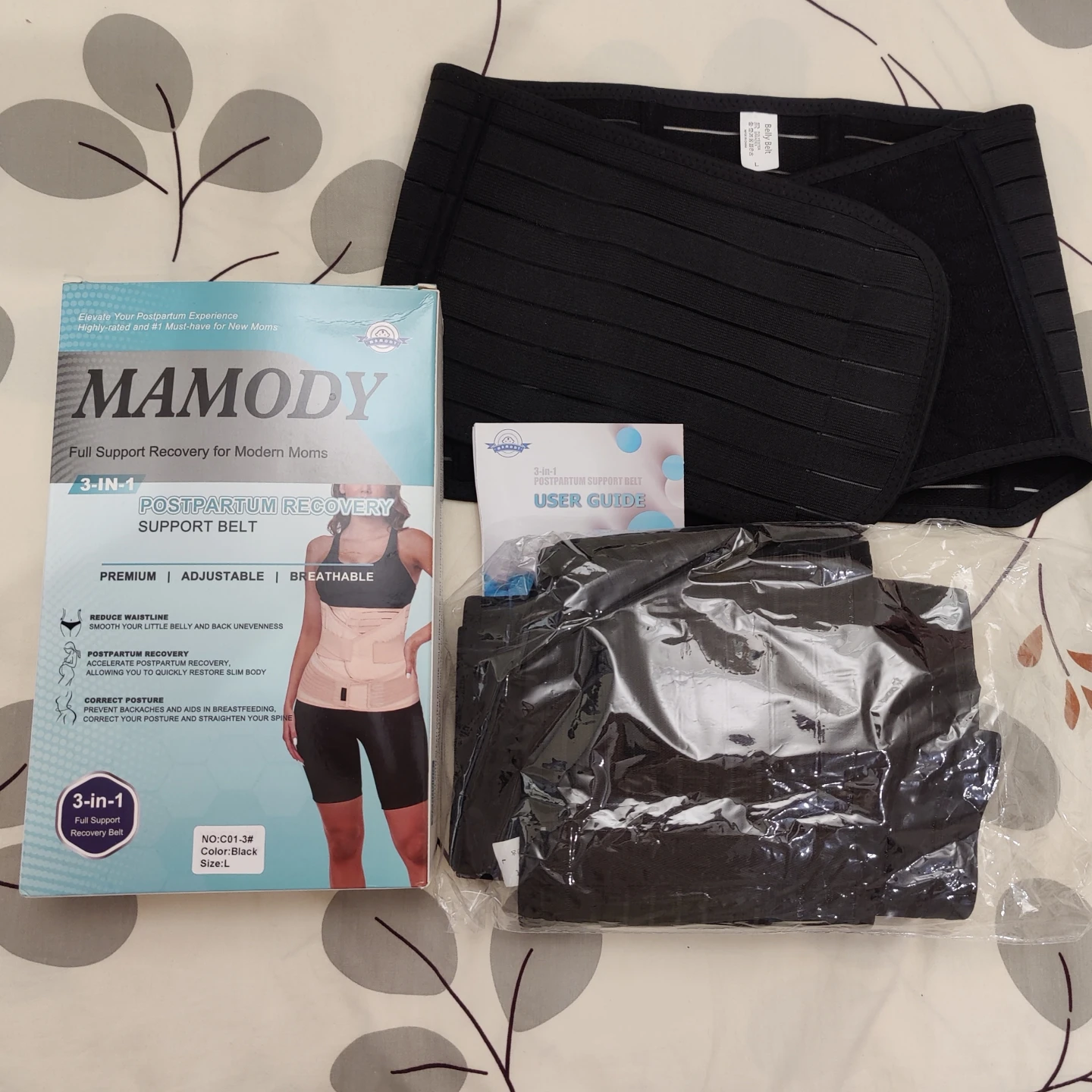 MAMODY 3-in-1 Postpartum Recovery Belly Support Belt