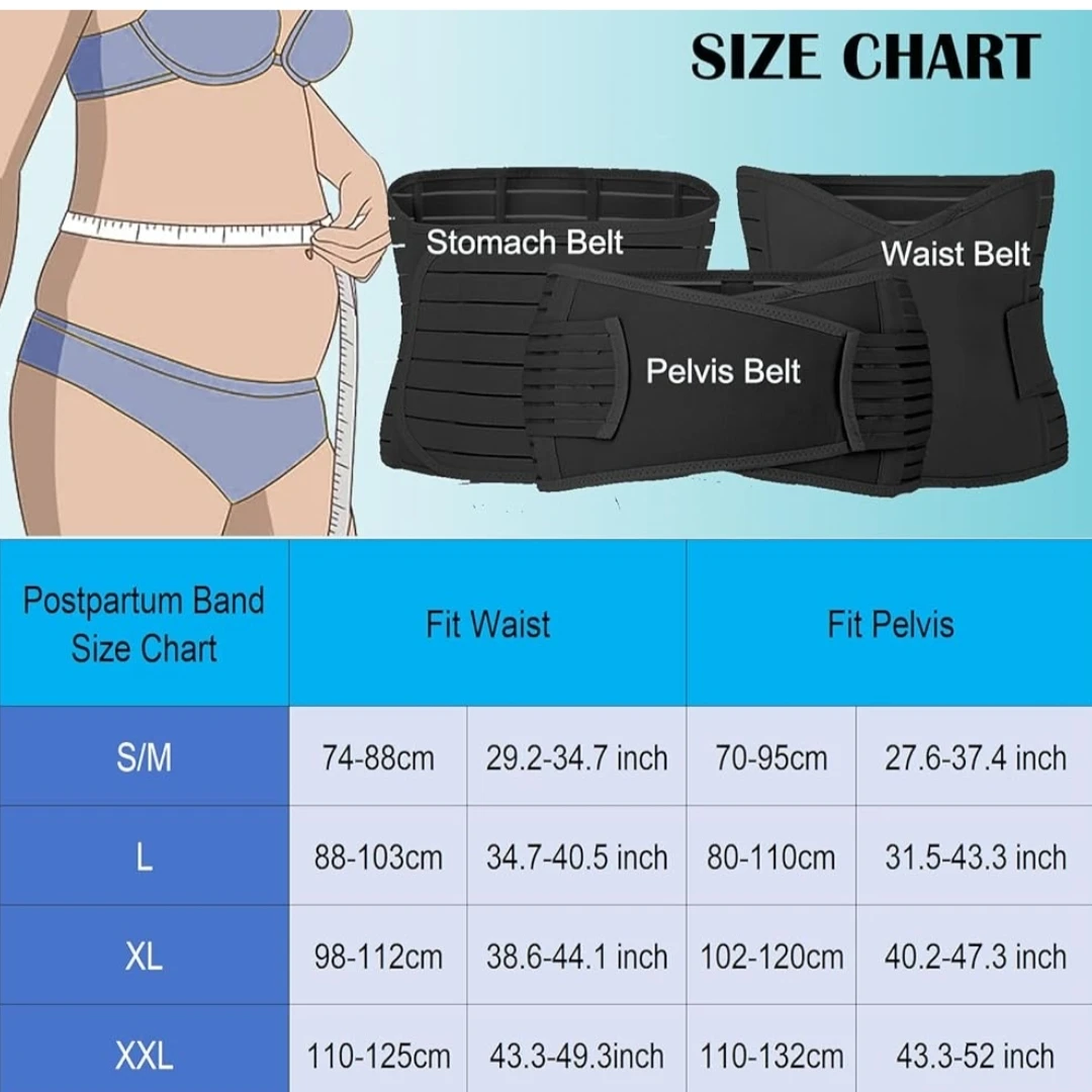 MAMODY 3-in-1 Postpartum Recovery Belly Support Belt - photo 5