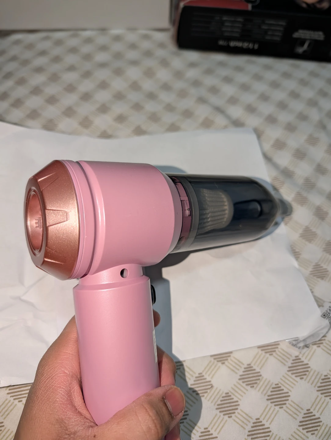 Mini Vacuum Cleaner (SW-108) – Rechargeable, Like New - photo 4
