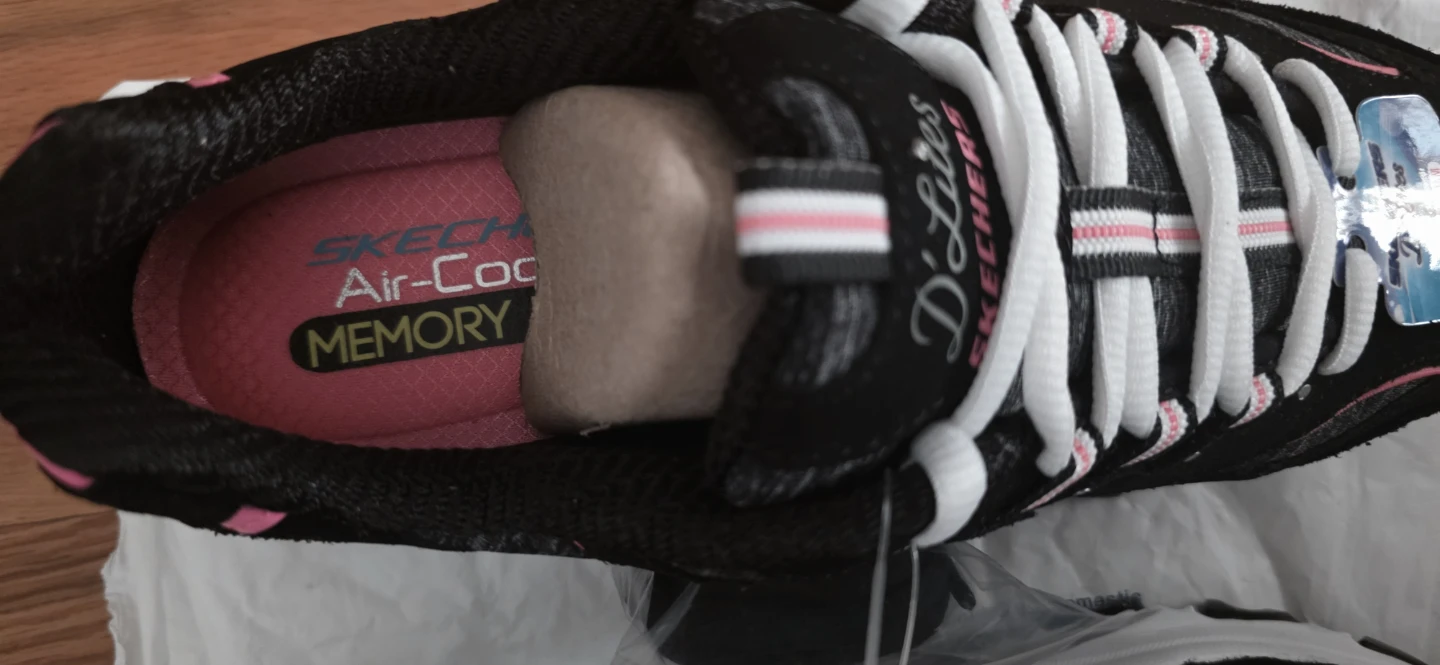 Skechers D'Lites Women's Black Pink Memory - photo 3