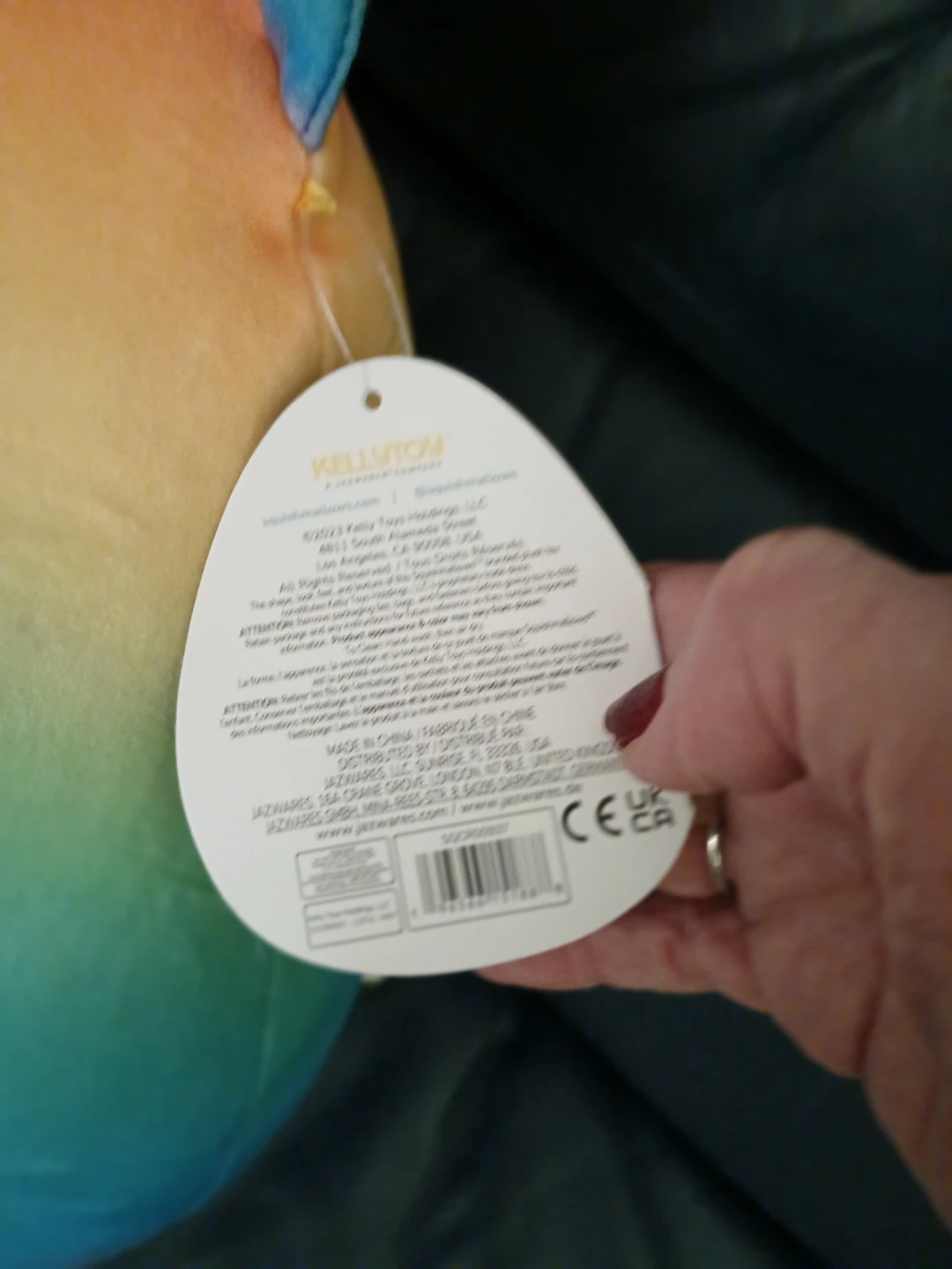 Squishmallows Heath The Fox Rainbow Plush Toy - photo 3