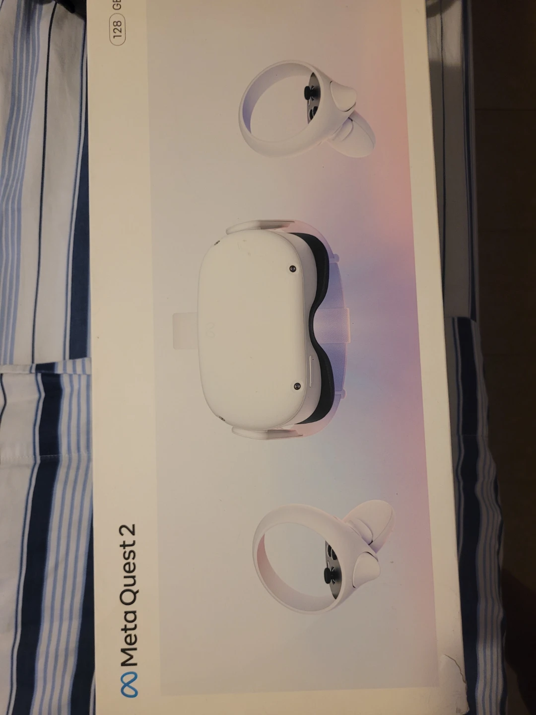 Meta Quest 2 VR Headset with Controllers - 128GB
