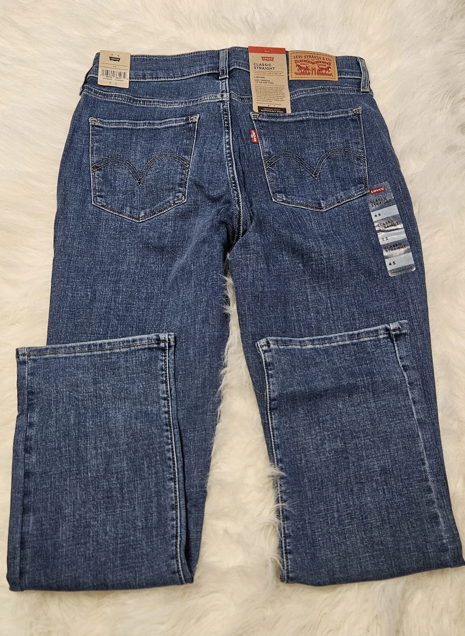 Levi's Classic Straight Women's Jeans Size 4S - photo 3