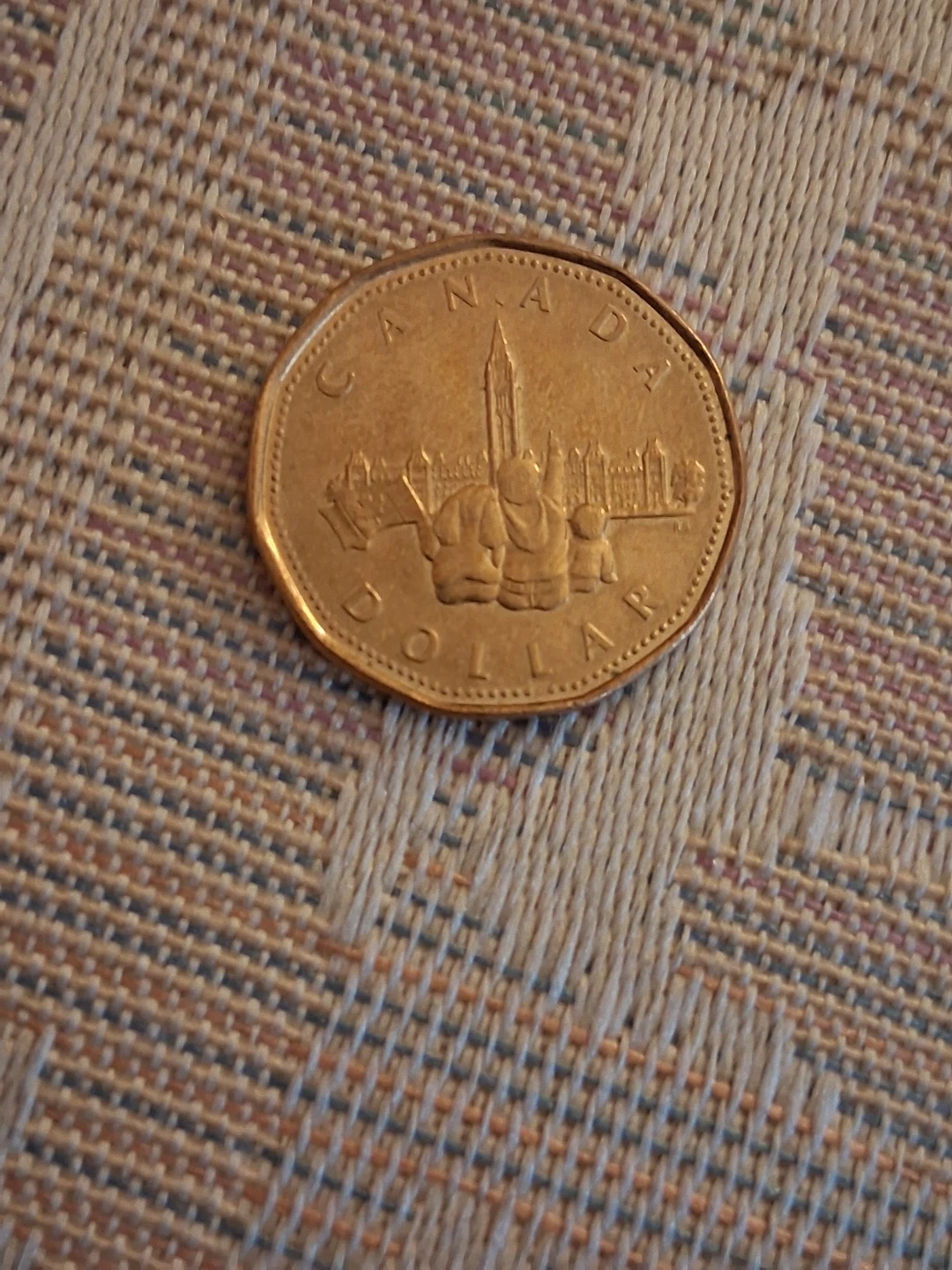 1867-1992 Canada $1 Loonie - 125th Anniversary Parliament Coin
