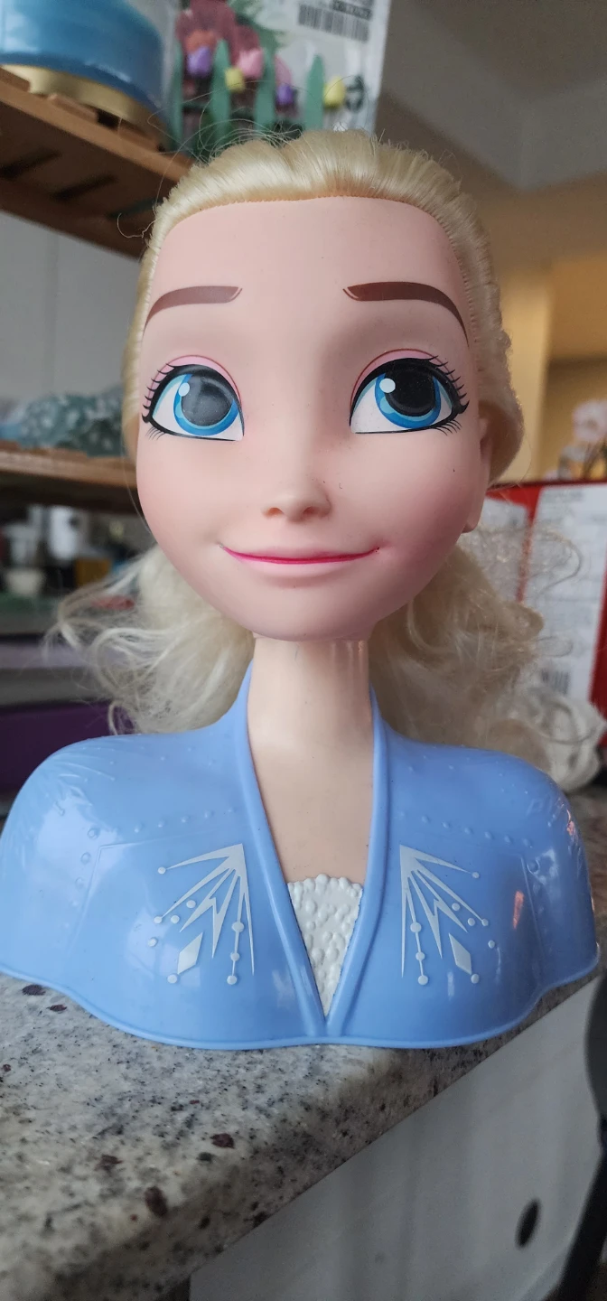 Disney Frozen Elsa Styling Head