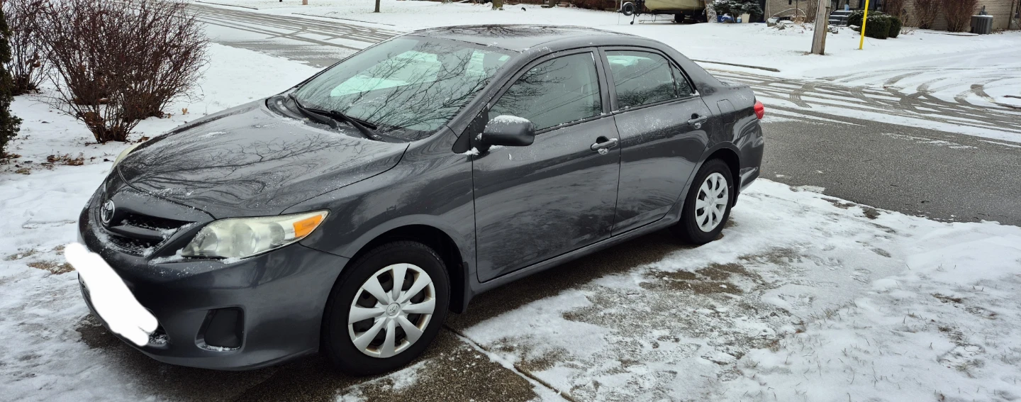 2012 Toyota Corolla CE Grey– New Brakes – Reliable "As-Is"