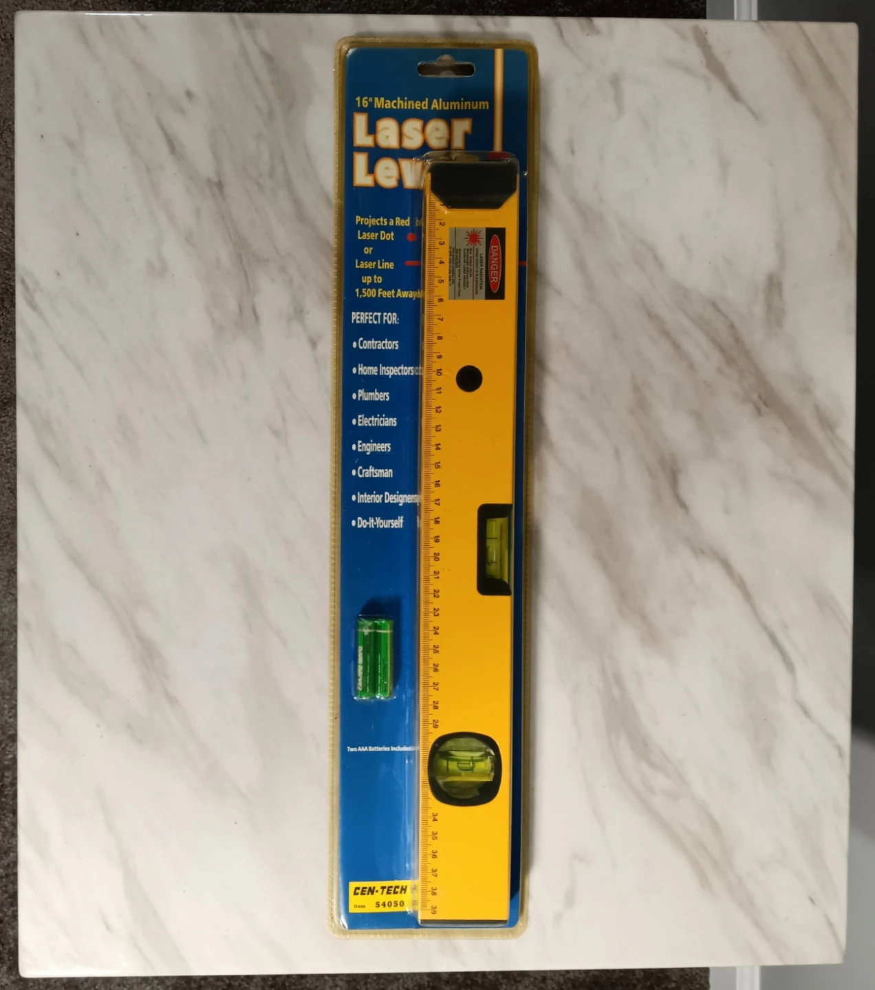 16" Aluminum Laser Level (Brand New)