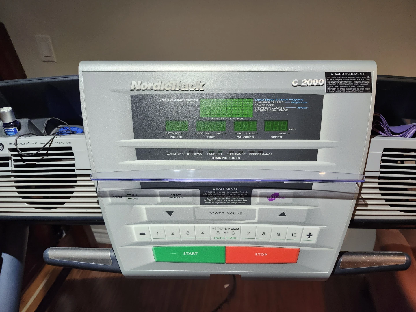 NordicTrack C 2000 Foldable Treadmill - photo 5