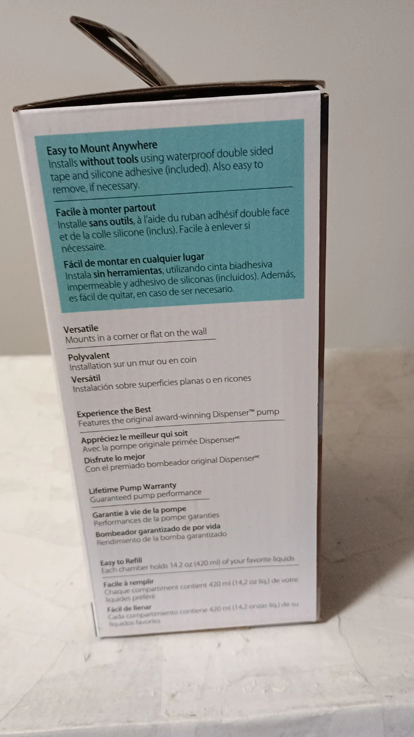 2 boxes of Better Living Clear Choice 2 in 1 Shower Dispenser - photo 3