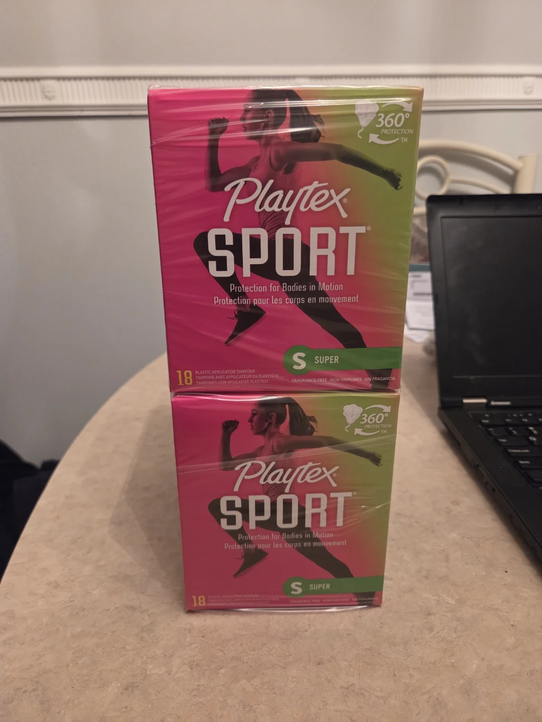 FREE 2 BOXES Playtex Sport Tampons Super Size 6 BOXES