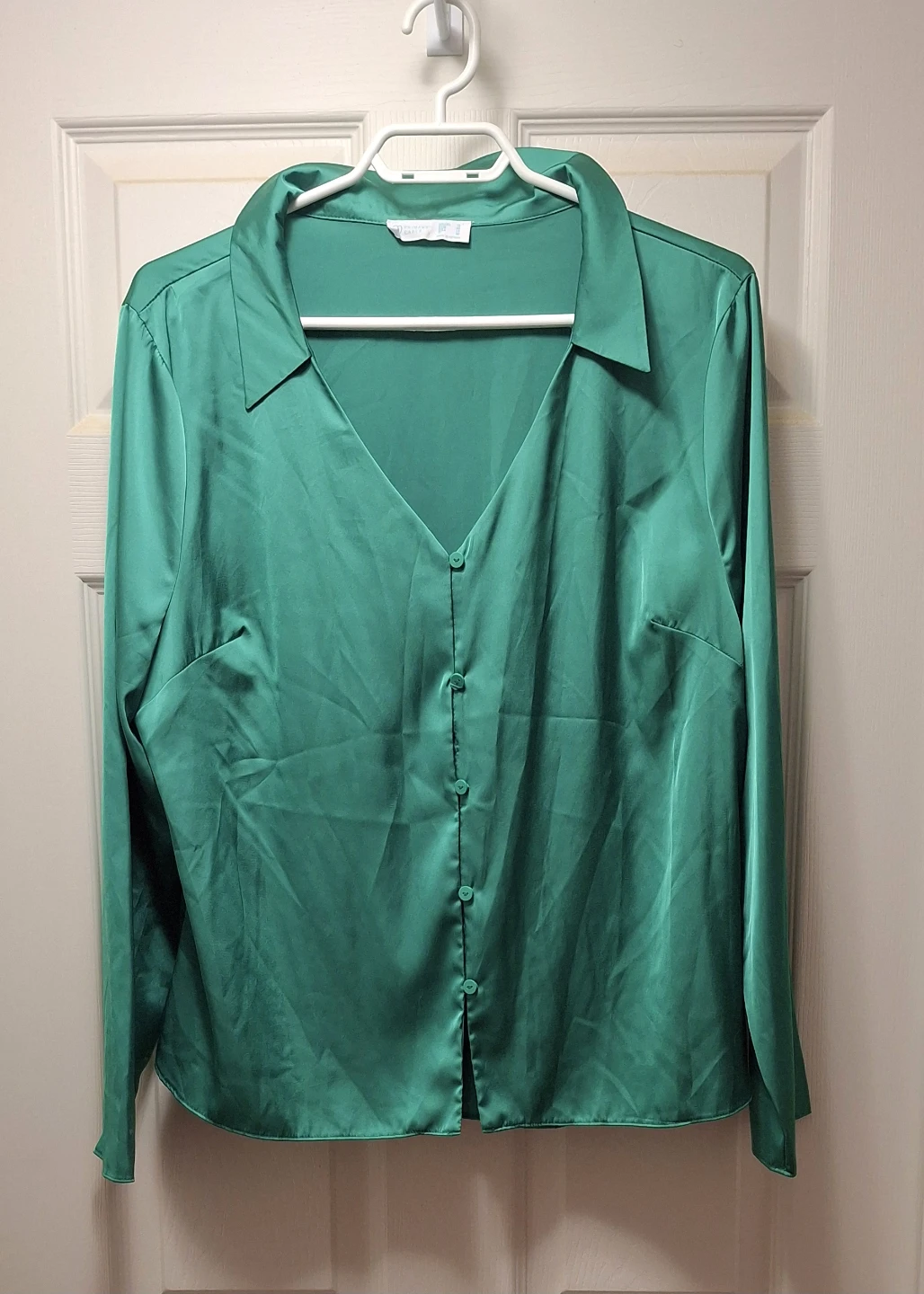 Women's Green Blouse (Size 14) - photo 2