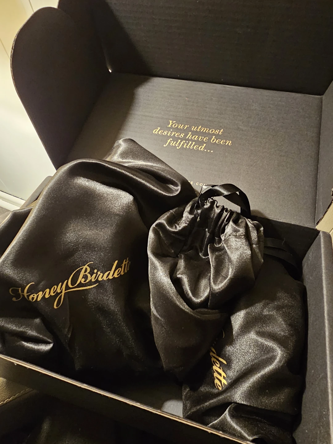 Honey Birdette Lingerie Set - 32H Bra - NWT - Original Box - photo 2