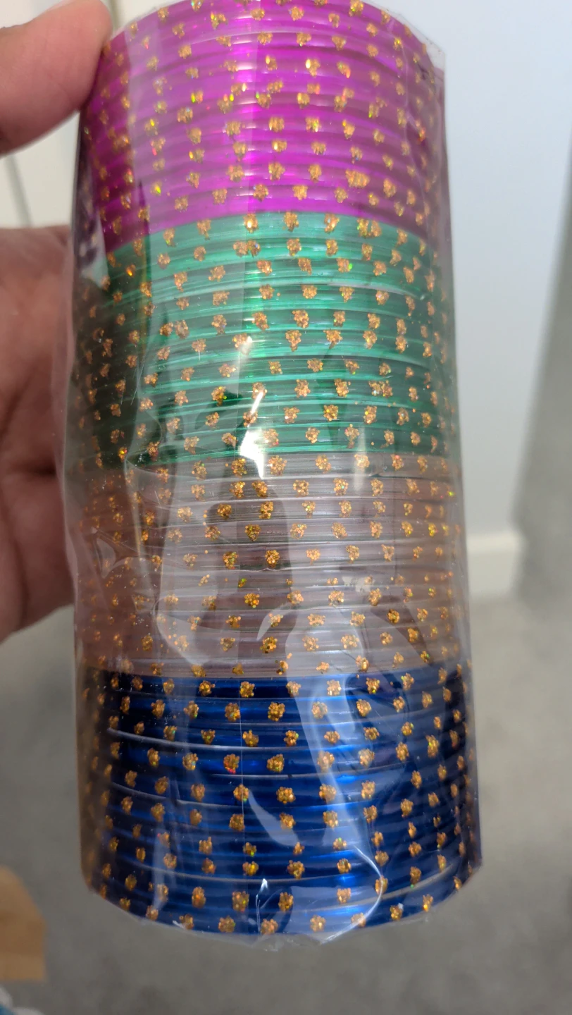 Set of Glitter Bangles - photo 2