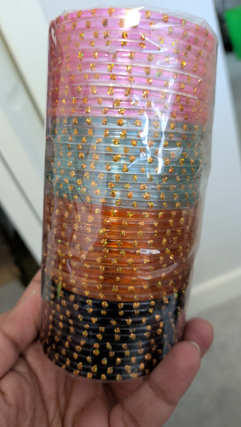 Set of Glitter Bangles - photo 3